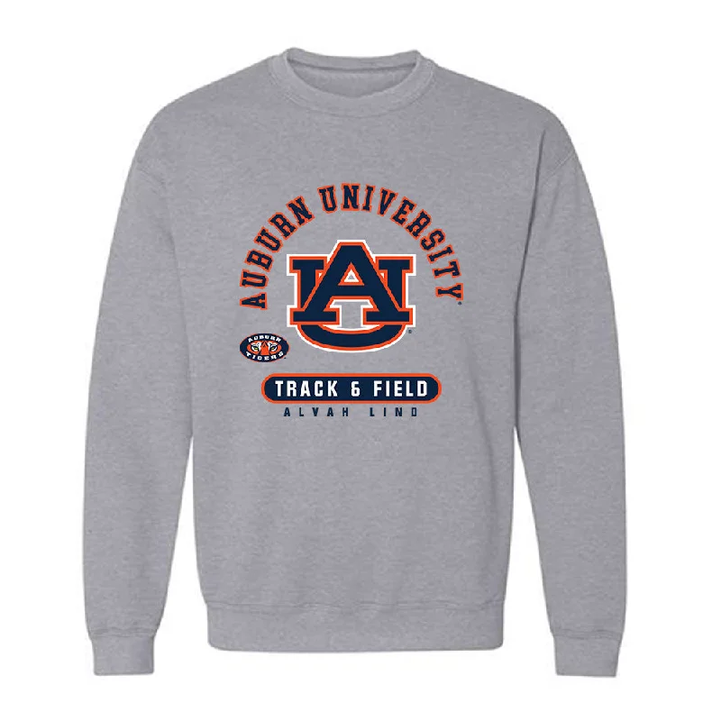 Auburn - NCAA Women's Track & Field : Alvah Lind - Classic Fashion Shersey Crewneck Sweatshirt Hoodie with Longline Fit Extended Stylish