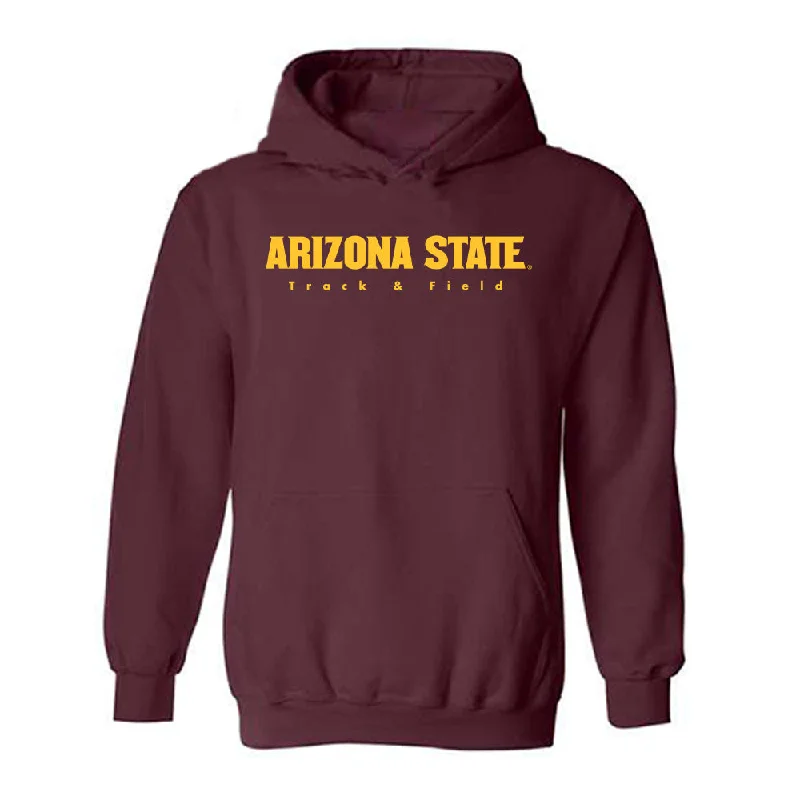 Arizona State - NCAA Women's Track & Field : Alex Johnson - Classic Shersey Hooded Sweatshirt Hooded Sweatshirt Casual Wear Street Style Arizona State - NCAA Women's Track & Field : Alex Johnson - Classic Shersey Hooded Sweatshirt Hooded Sweatshirt Casual Wear Street Style