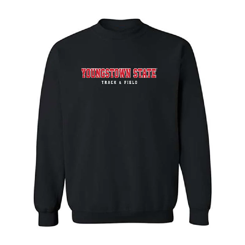 Youngstown State - NCAA Women's Track & Field : India Bailey - Classic Fashion Shersey Crewneck Sweatshirt Hoodie with Bell Sleeves Flared Feminine Youngstown State - NCAA Women's Track & Field : India Bailey - Classic Fashion Shersey Crewneck Sweatshirt Hoodie with Bell Sleeves Flared Feminine