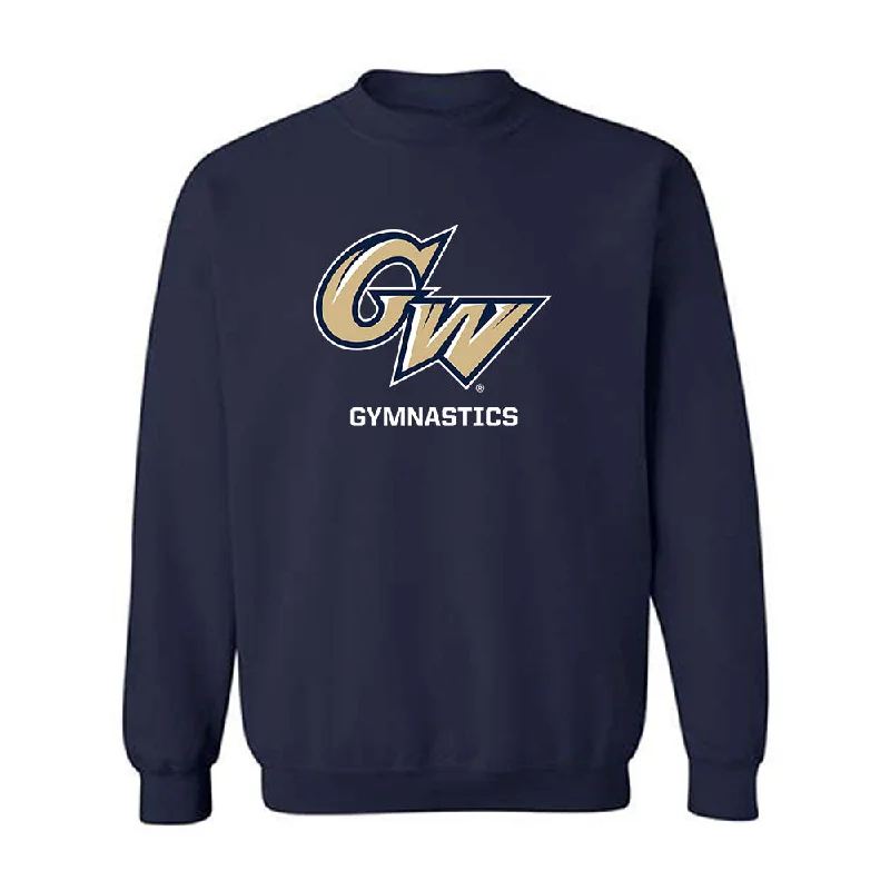 GWU - NCAA Women's Gymnastics : Alexa Chuy - Classic Fashion Shersey Crewneck Sweatshirt Hoodie with Pocket Utility Practical GWU - NCAA Women's Gymnastics : Alexa Chuy - Classic Fashion Shersey Crewneck Sweatshirt Hoodie with Pocket Utility Practical