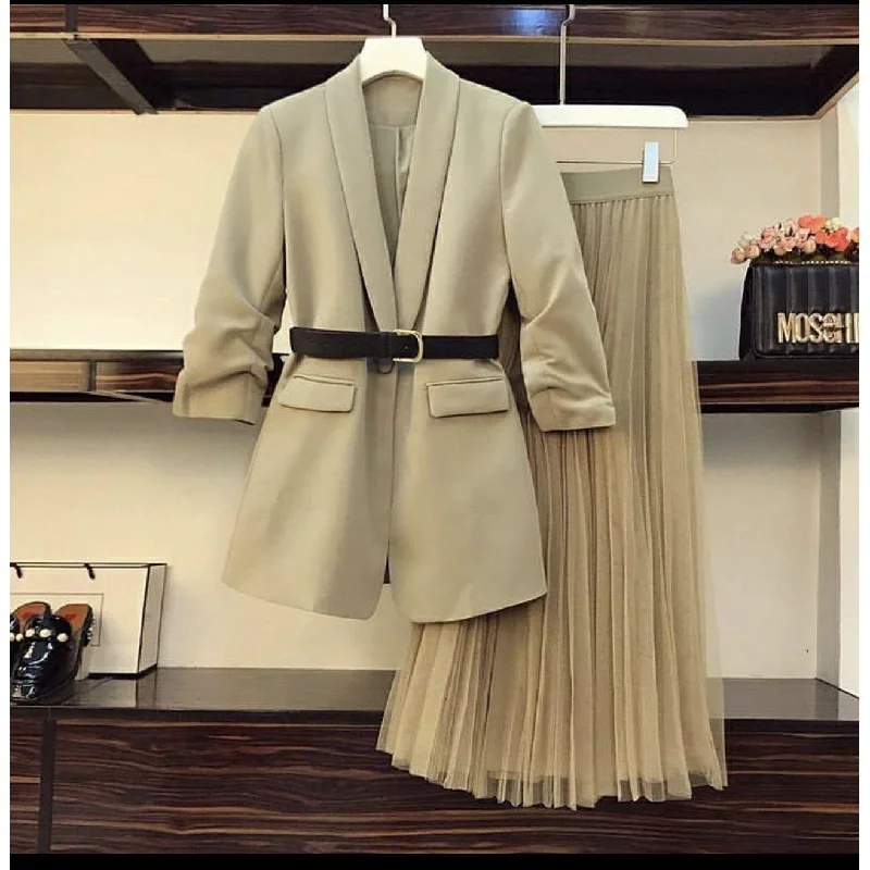 TULLE SKIRT AND BLAZER SET Women's Radiation Jacket