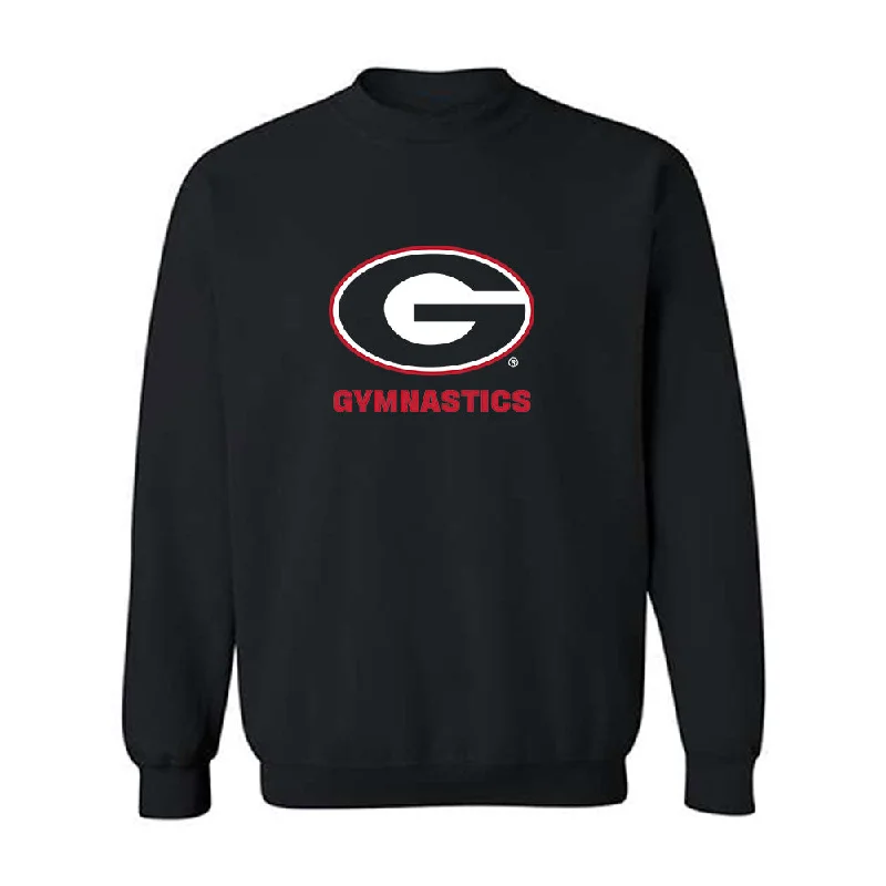 Georgia - NCAA Women's Gymnastics : Naya Howard - Classic Shersey Crewneck Sweatshirt Hoodie with Puffed Sleeves Voluminous Trendy