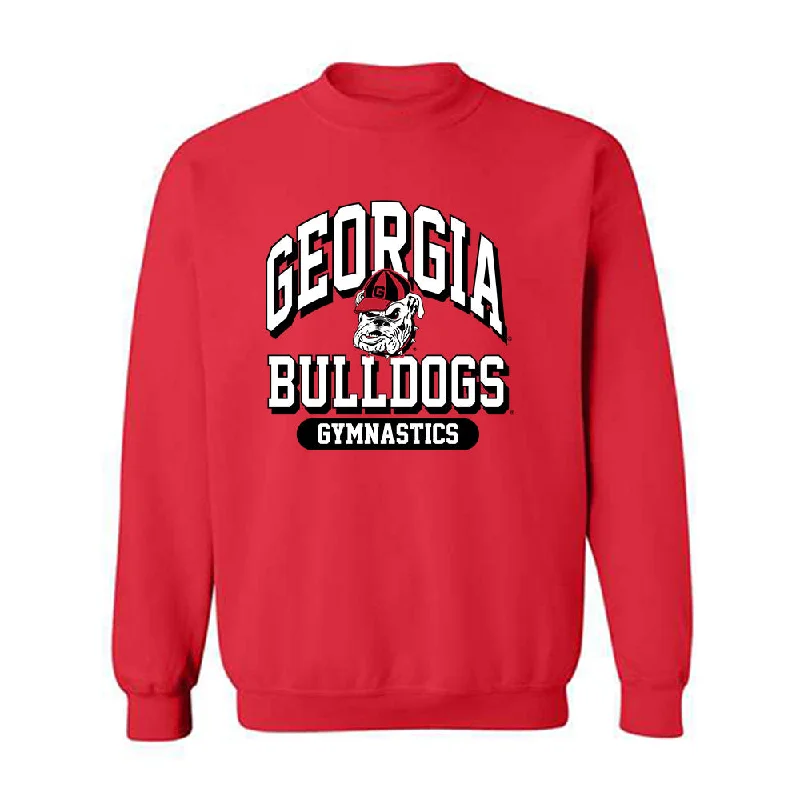 Georgia - NCAA Women's Gymnastics : Naya Howard - Classic Shersey Crewneck Sweatshirt Hoodie with Hidden Zipper Minimalist Clean