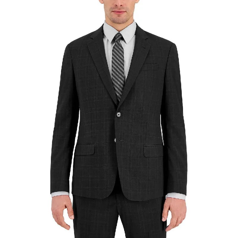 Armani Exchange Mens Business Career Two-Button Blazer Women's Custom Jacket