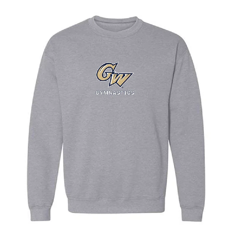GWU - NCAA Women's Gymnastics : Alexa Chuy - Classic Shersey Crewneck Sweatshirt Hoodie with High-Low Hem Asymmetrical Trendy GWU - NCAA Women's Gymnastics : Alexa Chuy - Classic Shersey Crewneck Sweatshirt Hoodie with High-Low Hem Asymmetrical Trendy