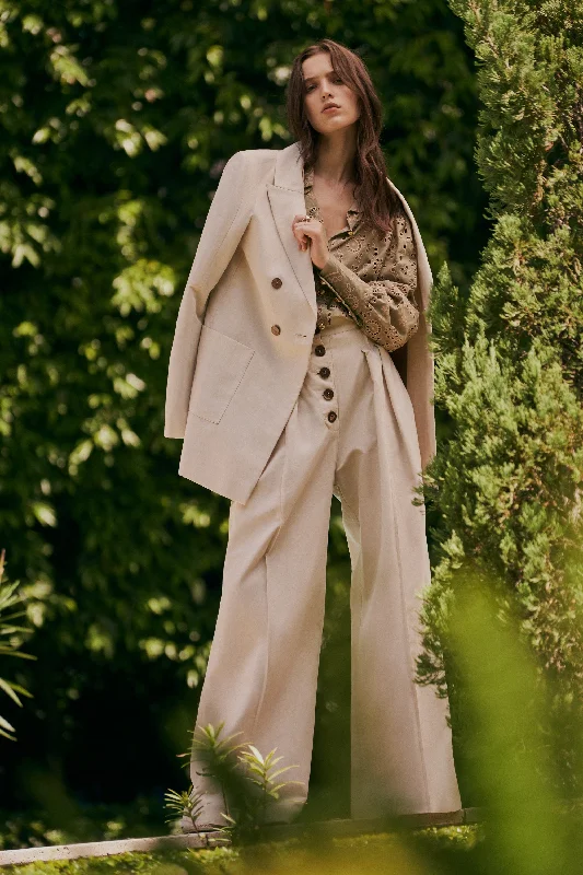 MARTINA BLAZER- CHOLK Women's Elegant Suit