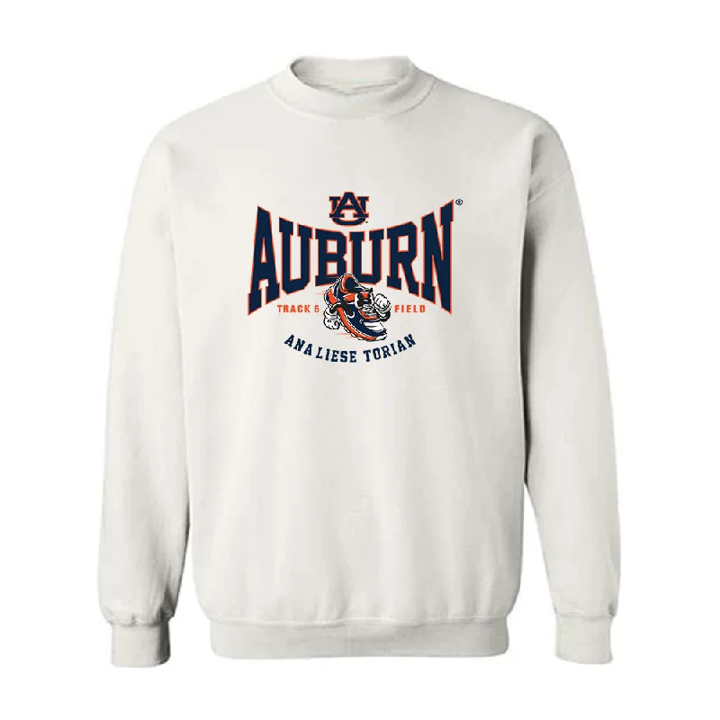 Auburn - NCAA Women's Track & Field : Ana-Liese Torian - Fashion Shersey Crewneck Sweatshirt Hoodie with Zipper Versatile Modern Auburn - NCAA Women's Track & Field : Ana-Liese Torian - Fashion Shersey Crewneck Sweatshirt Hoodie with Zipper Versatile Modern