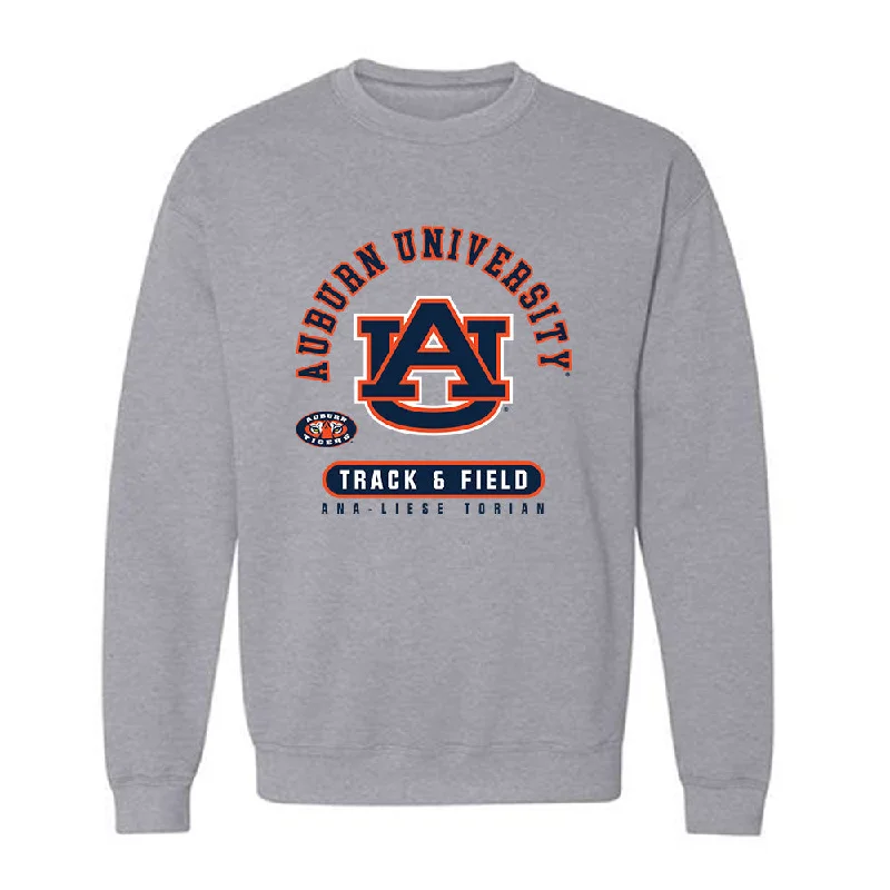 Auburn - NCAA Women's Track & Field : Ana-Liese Torian - Classic Fashion Shersey Crewneck Sweatshirt Hoodie with Ribbed Cuffs Snug Fit Comfort Auburn - NCAA Women's Track & Field : Ana-Liese Torian - Classic Fashion Shersey Crewneck Sweatshirt Hoodie with Ribbed Cuffs Snug Fit Comfort