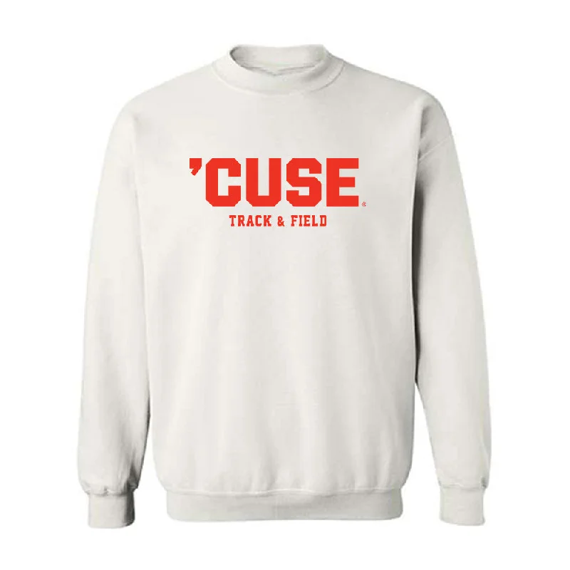 Syracuse - NCAA Women's Track & Field : Samantha Bloch - Classic Shersey Crewneck Sweatshirt Hoodie with Camouflage Military Edgy