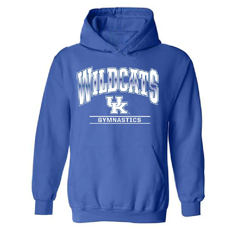 Kentucky - NCAA Women's Gymnastics : Isabella Magnelli - Classic Shersey Hooded Sweatshirt Hoodie with Rhinestones Sparkly Elegant