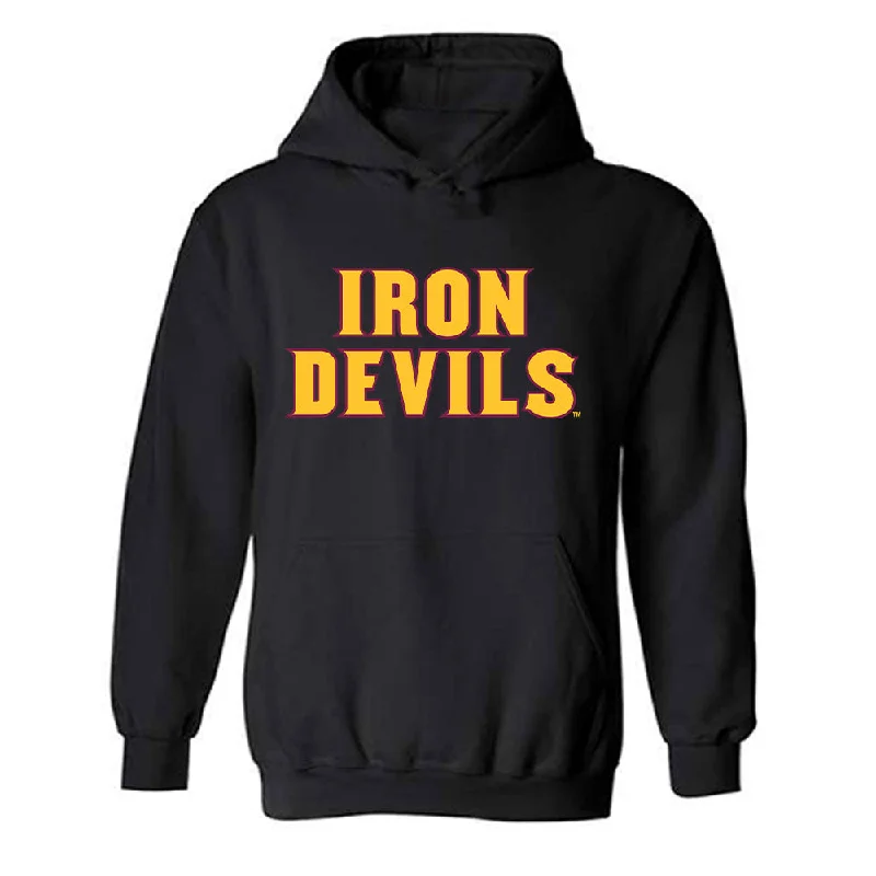 Arizona State - NCAA Women's Track & Field : Alex Johnson - Replica Shersey Hooded Sweatshirt Hoodie with Hem Drawcord Adjustable Customizable Arizona State - NCAA Women's Track & Field : Alex Johnson - Replica Shersey Hooded Sweatshirt Hoodie with Hem Drawcord Adjustable Customizable