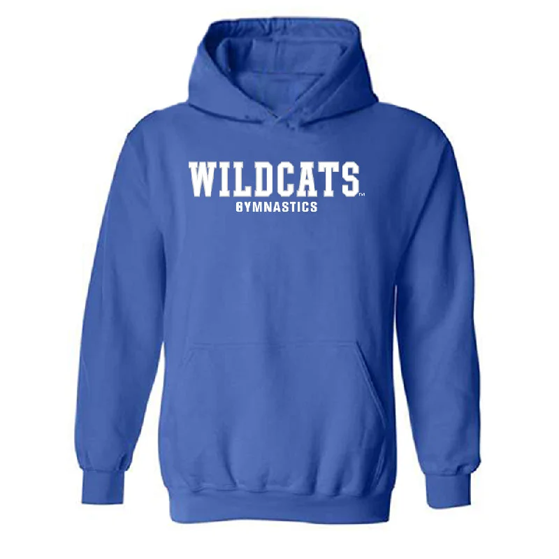 Kentucky - NCAA Women's Gymnastics : Isabella Magnelli - Classic Shersey Hooded Sweatshirt Hoodie with Pattern Geometric Abstract