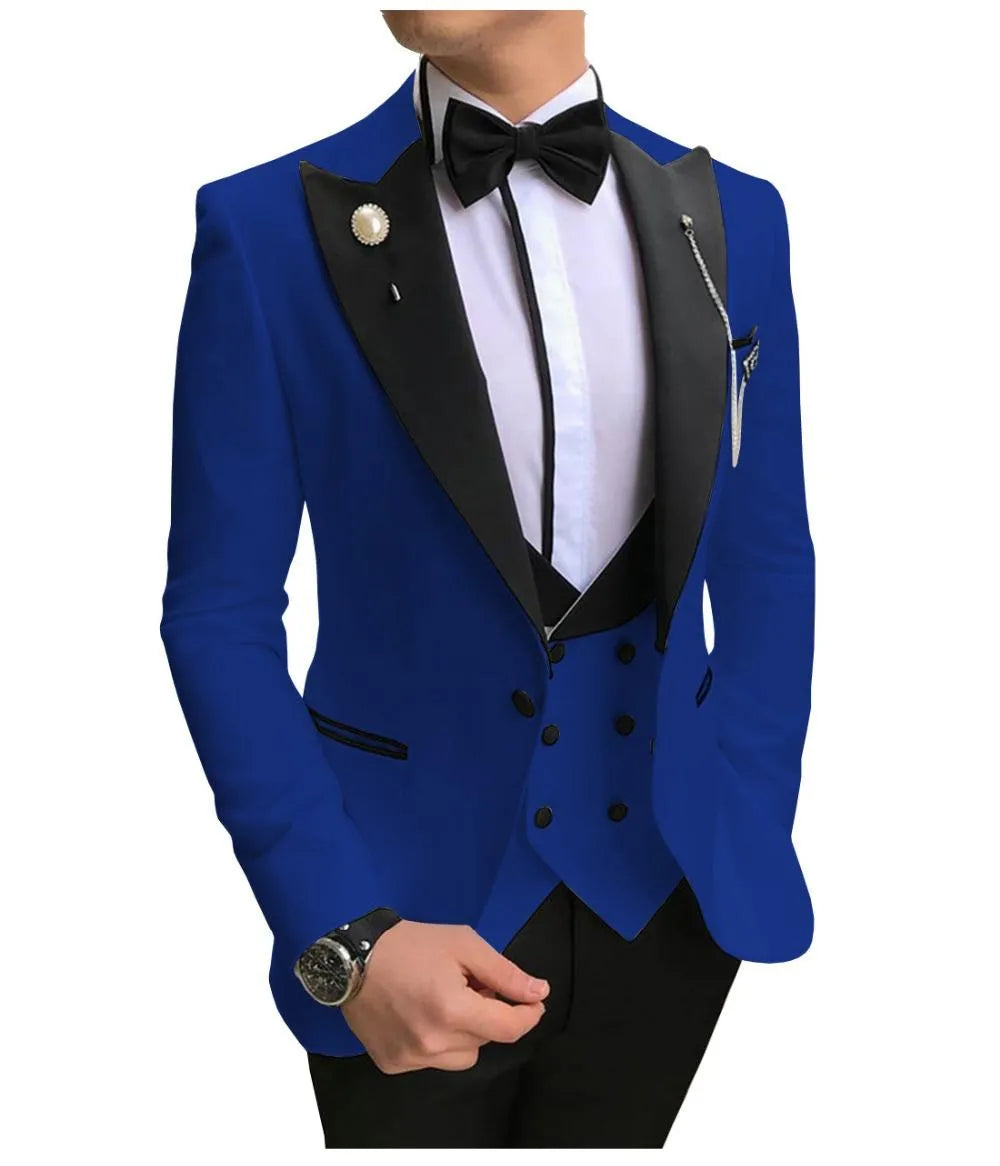 Slim Fit Purple Groom Tuxedos Black Peak Lapel Groomsmen Mens Wedding Dress Style Man Jacket Blazer 3 Piece Suit(Jacket+Pants+Vest+Tie) 855 Women's Fashion Blazer Slim Fit Purple Groom Tuxedos Black Peak Lapel Groomsmen Mens Wedding Dress Style Man Jacket Blazer 3 Piece Suit(Jacket+Pants+Vest+Tie) 855 Women's Fashion Blazer