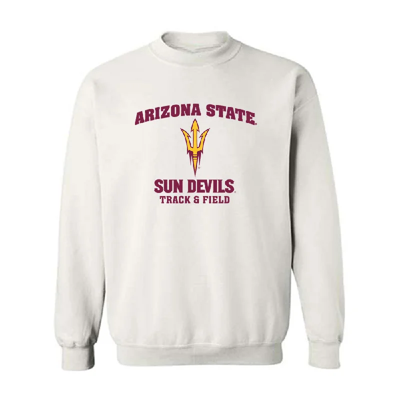 Arizona State - NCAA Women's Track & Field : Alex Johnson - Sports Shersey Crewneck Sweatshirt Hoodie with Embroidery Detailed Premium Arizona State - NCAA Women's Track & Field : Alex Johnson - Sports Shersey Crewneck Sweatshirt Hoodie with Embroidery Detailed Premium