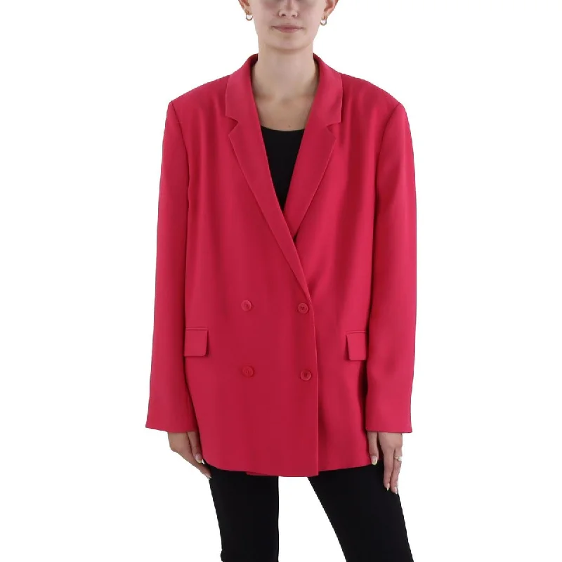 Hugo Womens Abania Suit Separate Work Wear Double-Breasted Blazer Women's Daily Blazer Hugo Womens Abania Suit Separate Work Wear Double-Breasted Blazer Women's Daily Blazer