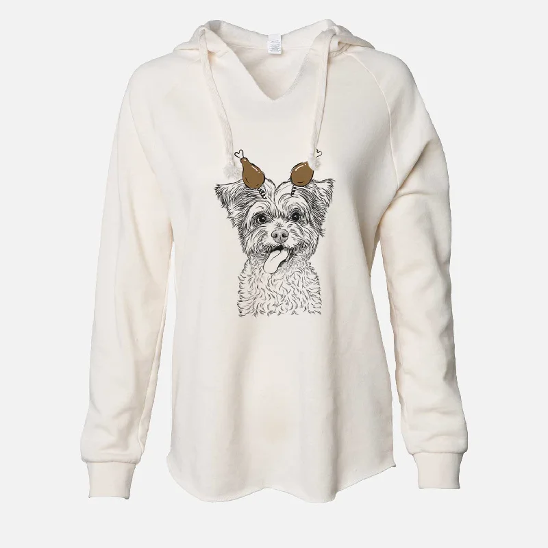Thanksgiving Sweetie the Terrier Mix - Cali Wave Hooded Sweatshirt Hoodie with Strings Custom Fit Adjustable Thanksgiving Sweetie the Terrier Mix - Cali Wave Hooded Sweatshirt Hoodie with Strings Custom Fit Adjustable