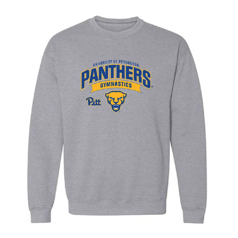 Pittsburgh - NCAA Women's Gymnastics : Darbi Simcox - Classic Fashion Shersey Crewneck Sweatshirt Hoodie with Drawcord Adjustable Secure Pittsburgh - NCAA Women's Gymnastics : Darbi Simcox - Classic Fashion Shersey Crewneck Sweatshirt Hoodie with Drawcord Adjustable Secure