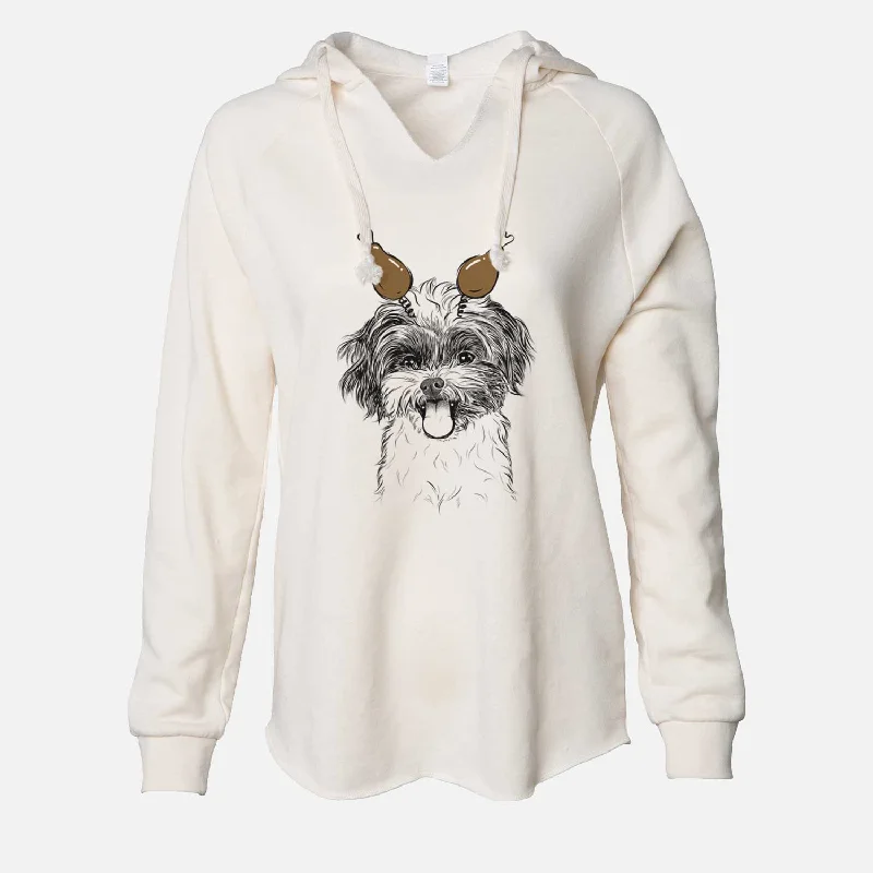 Thanksgiving Pepper the Shihpoo - Cali Wave Hooded Sweatshirt Hoodie with Half-Zip Sporty Casual Thanksgiving Pepper the Shihpoo - Cali Wave Hooded Sweatshirt Hoodie with Half-Zip Sporty Casual