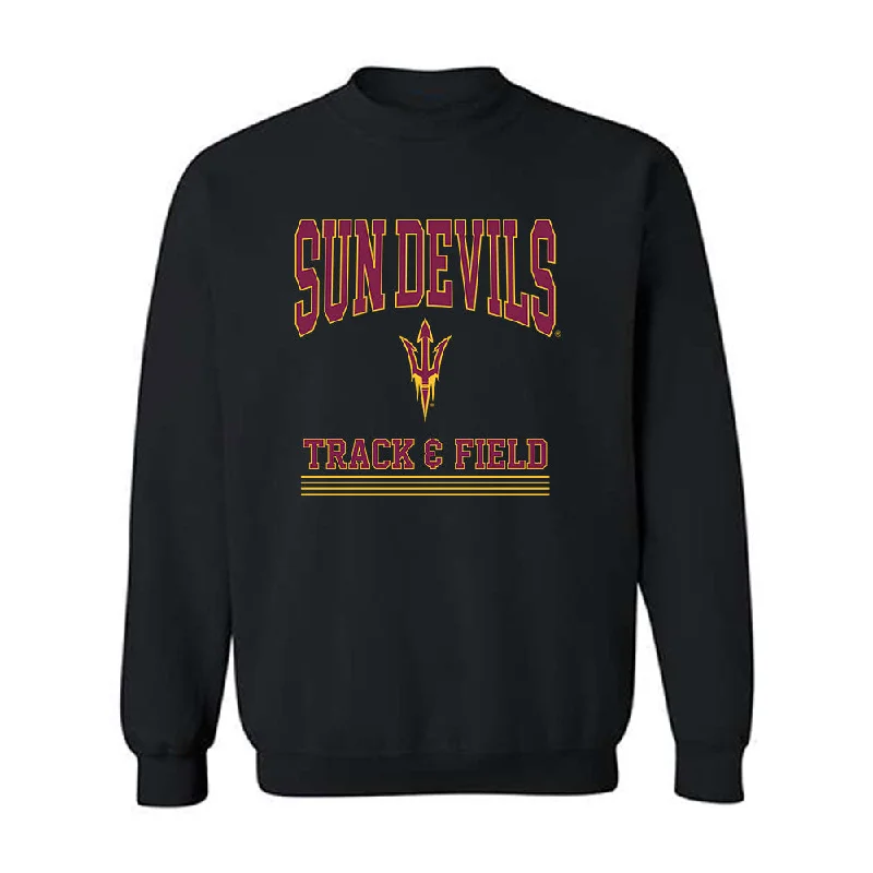 Arizona State - NCAA Women's Track & Field : Alex Johnson - Classic Fashion Shersey Crewneck Sweatshirt Hoodie with Pattern Geometric Abstract Arizona State - NCAA Women's Track & Field : Alex Johnson - Classic Fashion Shersey Crewneck Sweatshirt Hoodie with Pattern Geometric Abstract