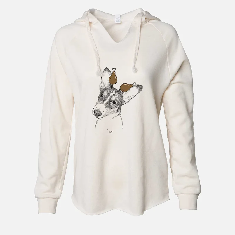 Thanksgiving Dexter the Corgi - Cali Wave Hooded Sweatshirt Hoodie with Hem Ribbing Snug Secure Thanksgiving Dexter the Corgi - Cali Wave Hooded Sweatshirt Hoodie with Hem Ribbing Snug Secure