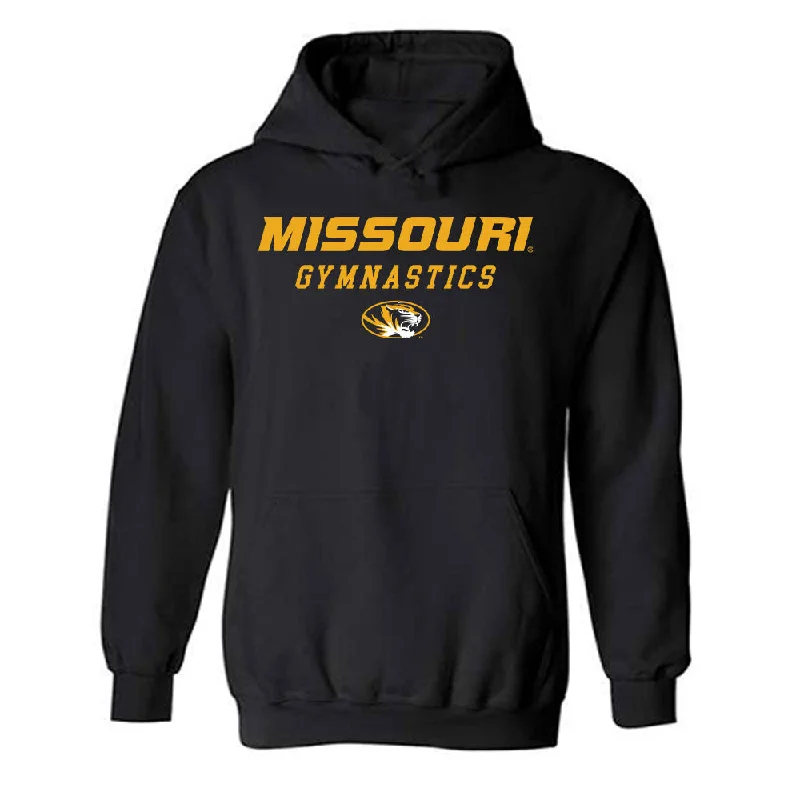Missouri - NCAA Women's Gymnastics : Abby Mueller - Classic Shersey Hooded Sweatshirt Hoodie with Pocket Utility Practical Missouri - NCAA Women's Gymnastics : Abby Mueller - Classic Shersey Hooded Sweatshirt Hoodie with Pocket Utility Practical