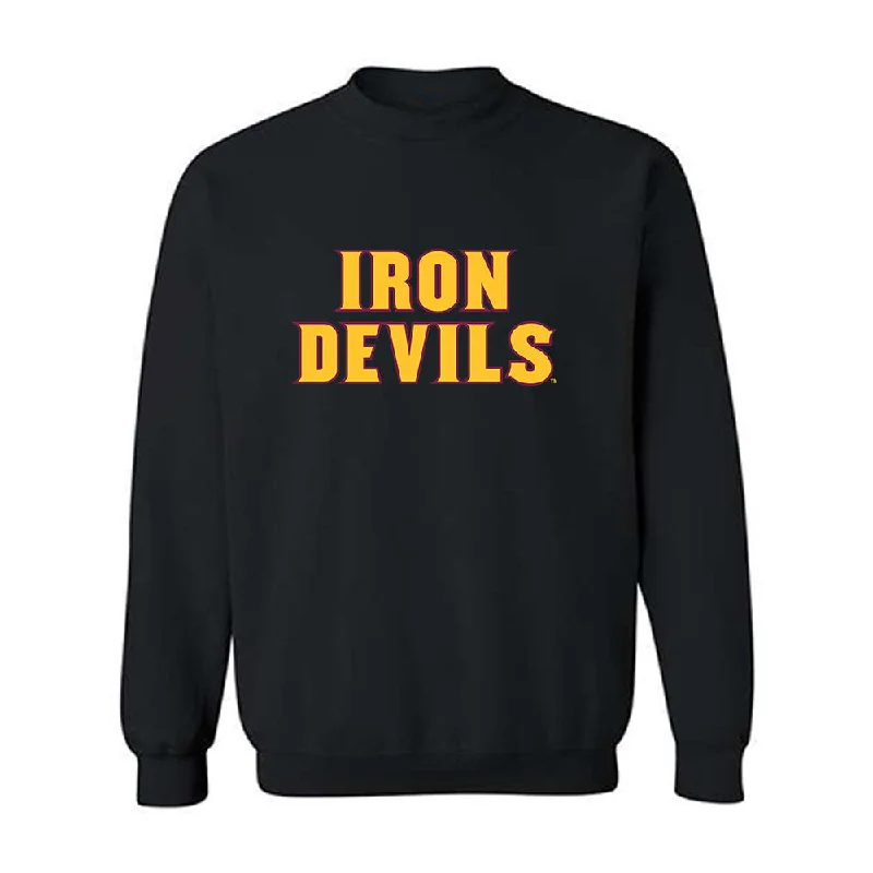 Arizona State - NCAA Women's Track & Field : Alex Johnson - Replica Shersey Crewneck Sweatshirt Hoodie with Hem Ribbing Snug Secure Arizona State - NCAA Women's Track & Field : Alex Johnson - Replica Shersey Crewneck Sweatshirt Hoodie with Hem Ribbing Snug Secure