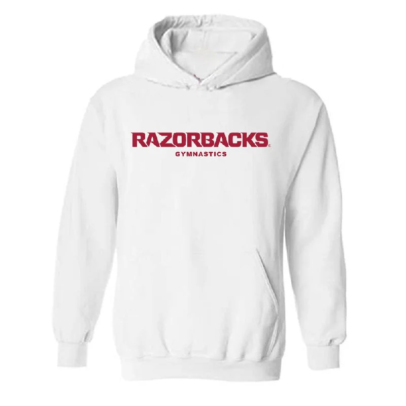 Arkansas - NCAA Women's Gymnastics : Lauren Williams - Classic Shersey Hooded Sweatshirt Hoodie with Slim Fit Tailored Modern Arkansas - NCAA Women's Gymnastics : Lauren Williams - Classic Shersey Hooded Sweatshirt Hoodie with Slim Fit Tailored Modern