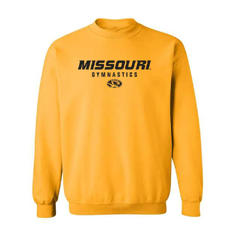 Missouri - NCAA Women's Gymnastics : Abby Mueller - Classic Shersey Crewneck Sweatshirt Hoodie with Mesh Breathable Sporty Missouri - NCAA Women's Gymnastics : Abby Mueller - Classic Shersey Crewneck Sweatshirt Hoodie with Mesh Breathable Sporty