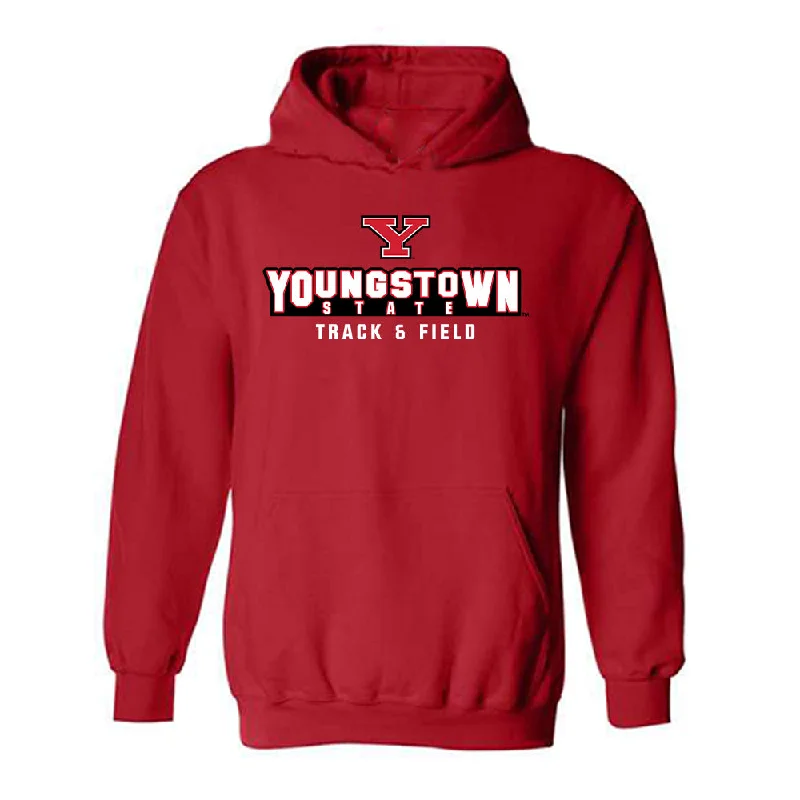 Youngstown State - NCAA Women's Track & Field : India Bailey - Classic Shersey Hooded Sweatshirt Hoodie with Turtle Neck Cozy Winter Youngstown State - NCAA Women's Track & Field : India Bailey - Classic Shersey Hooded Sweatshirt Hoodie with Turtle Neck Cozy Winter