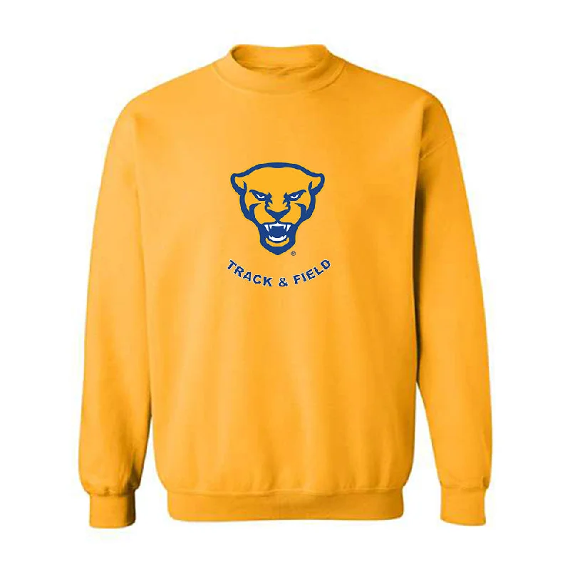 Pittsburgh - NCAA Women's Track & Field : Somiyah Braggs - Classic Shersey Crewneck Sweatshirt Hoodie with Turtle Neck Cozy Winter Pittsburgh - NCAA Women's Track & Field : Somiyah Braggs - Classic Shersey Crewneck Sweatshirt Hoodie with Turtle Neck Cozy Winter