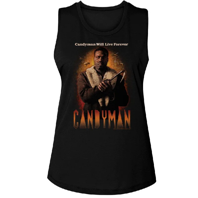 CANDYMAN Tank Top, Say His Name playful tank top