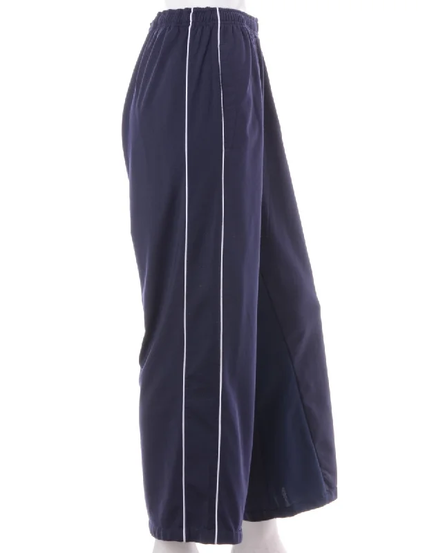 Label Geri Wide Leg Sports Trousers Trousers Cargo pockets