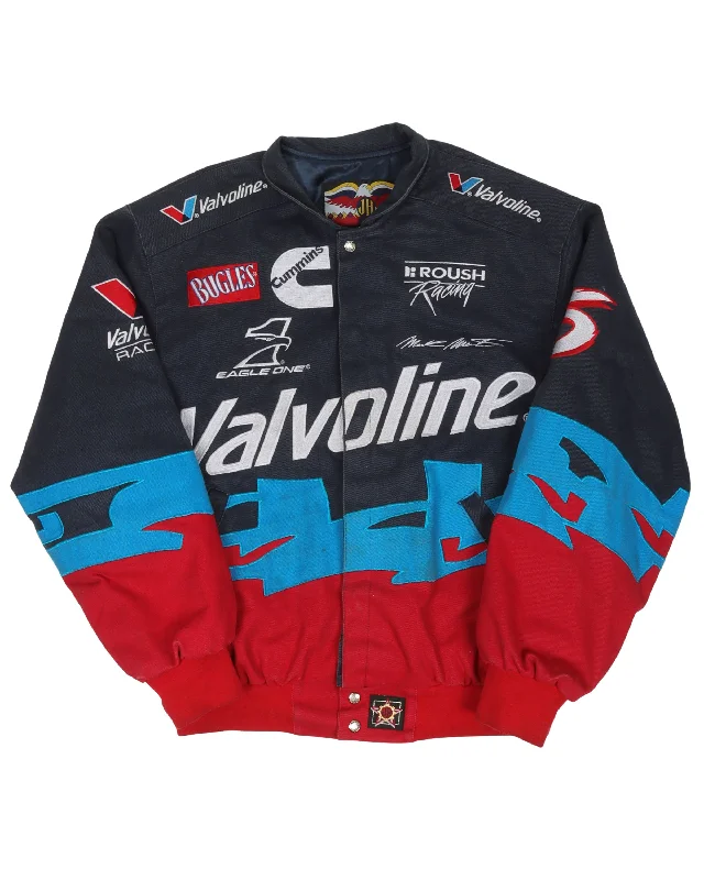 Vavoline NASCAR Jacket Embroidered Jacket Appliqued Jacket Beaded Jacket