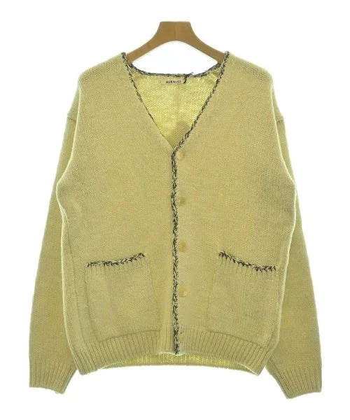 AURALEE Cardigans Front Pockets Side Pockets Patch Pockets