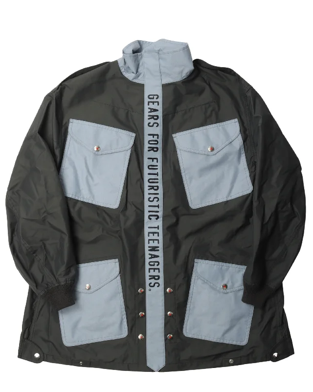 Rain Jacket Collared Jacket Crew Neck Jacket Turtle Neck Jacket