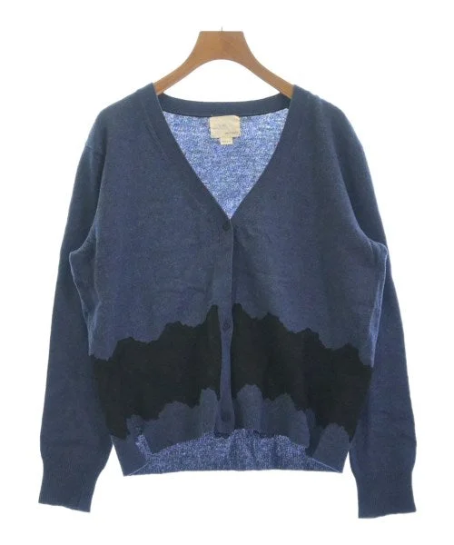 Band Of Outsiders Cardigans Denim Fabric Leather Fabric Suede Fabric