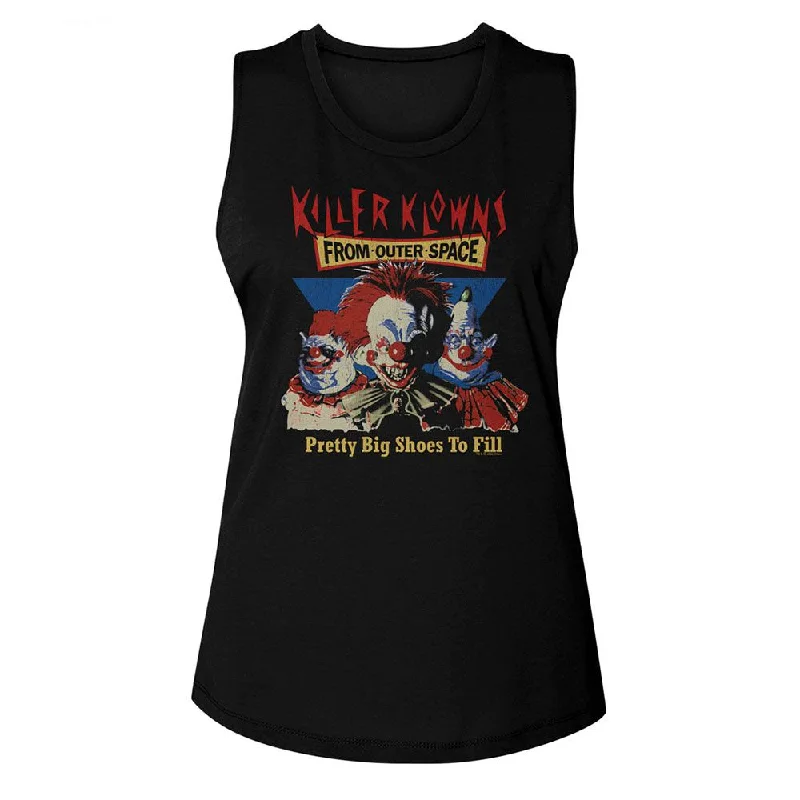 KILLER KLOWNS Tank Top, Pretty Big Shoes To Fill gym tank top