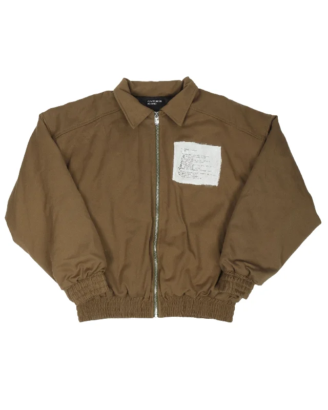 Maxfield Exclusive Numbered Jacket Satin Jacket Silk Jacket Chiffon Jacket