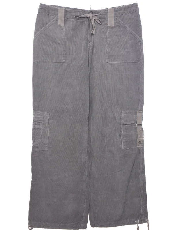 Corduroy Fabric Trousers - W36 L31 Trousers Leisure Comfortable