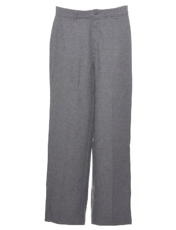 Levi's Grey Trousers - W28 L33 Trousers Recommended Stylist