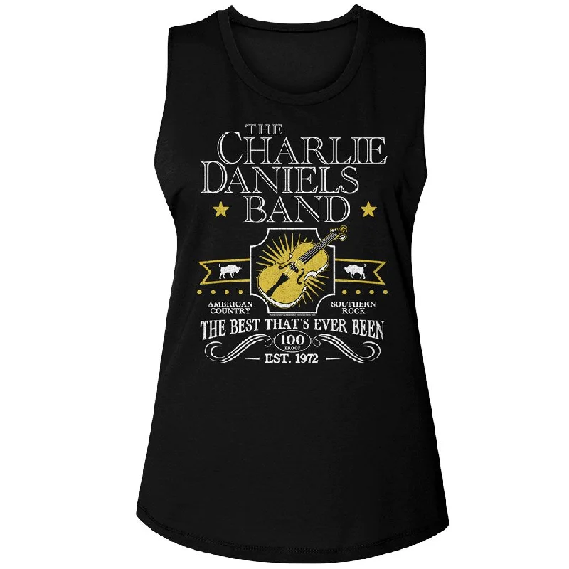 CHARLIE DANIELS BAND Tank Top, CDB The Best Thats Ever Been stretchy tank top