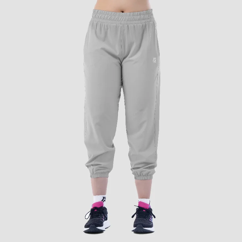 ActiveStride 7/8 Trousers (Grey) Trousers Elastic Waist Soft