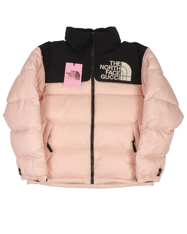 The North Face Nuptse Jacket Belted Jacket Elasticated Jacket Padded Jacket