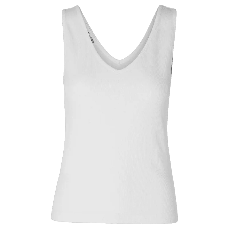 Selected Femme Dianna Ribbed Tank Top soft tank top