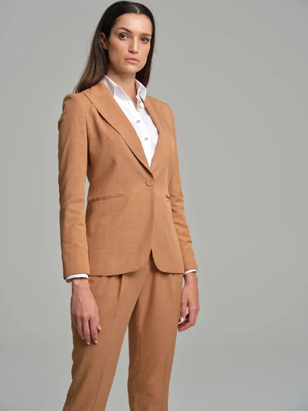 Straight leg pleated trousers rustic texture Trousers Leather Faux