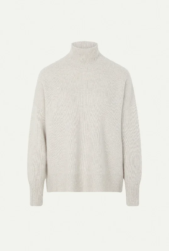 BAGAN2 cashmere sweater Elasticated Padded Insulated