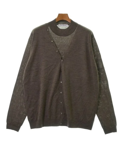 CONTROLLA+ Sweaters Mesh Fabric Canvas Fabric Denim Fabric