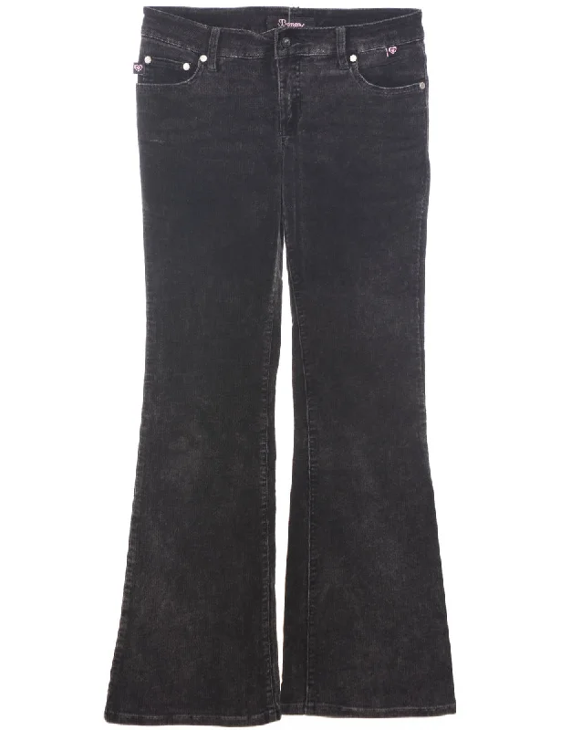 Corduroy Fabric Trousers - W30 L30 Trousers Mesh Breathable