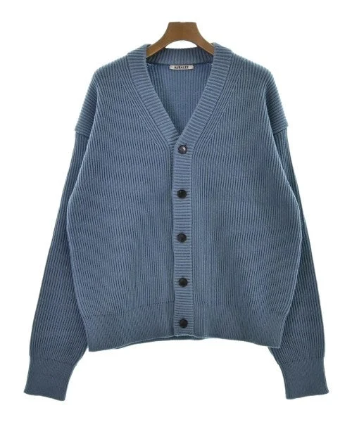 AURALEE Cardigans Mesh Blend Leather Blend Suede Blend