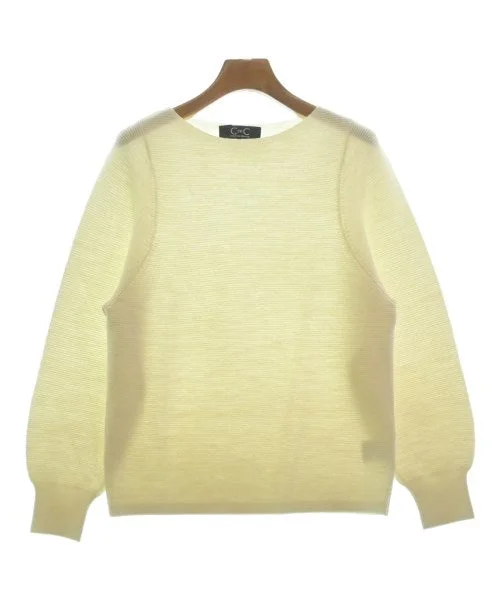 COUP DE CHANCE Sweaters Mesh Fabric Canvas Fabric Denim Fabric